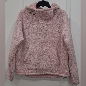 PINK Victoria's Secret Cozy Pink Sherpa Sweater